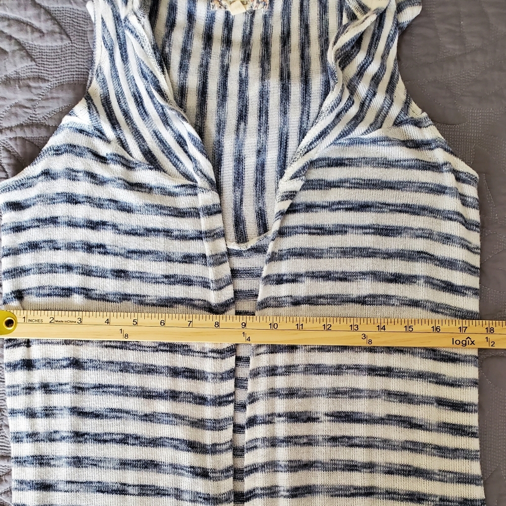 Pink Republic *BEACH* Hooded Sweater Vest Duster - Picture 5 of 6